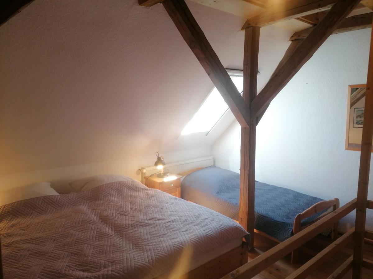 Boddenhus Auf Ruegen - Ferienwohnungen Und Pension Rappin Exterior photo